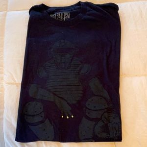 Baseballism tee featuring catcher